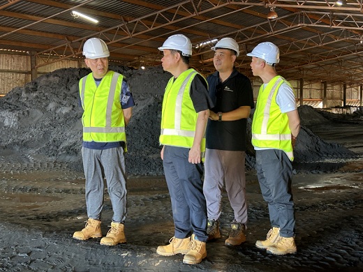 集團公司總經理徐均生一行赴澳洲考察項目