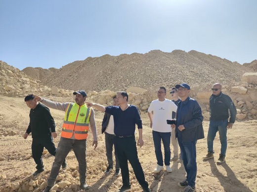 徐均生率團考察埃及和敘利亞磷礦資源