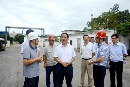 丁純率隊督查有機環保工作