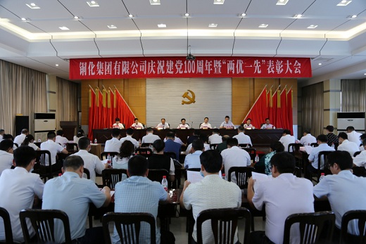 集團召開慶祝建黨100周年暨“兩優一先”表彰大會