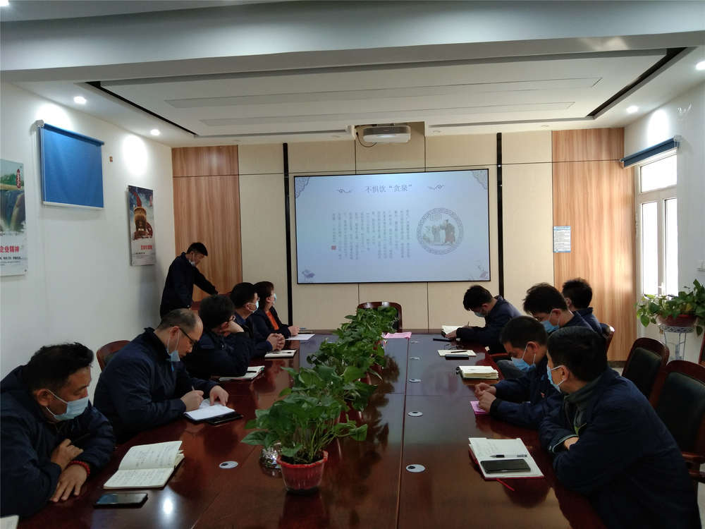 集團公司領導駐點新橋督導防疫和工作改進